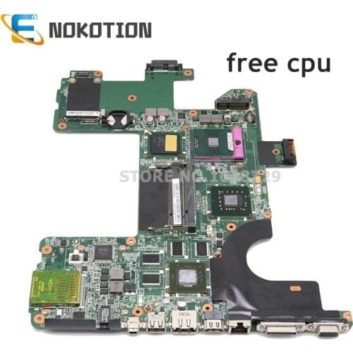 NOKOTION DA0UT7MB8F0 496871-001 MAIN BOARD For HP HDX18 laptop motherboard PM45 DDR2 9600M GPU free cpu