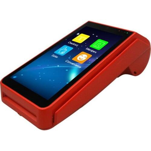 Handheld 5'' Touch Screen GPRS Android POS Terminal with printer, Free SDK offered