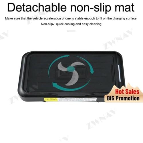 QI Car Intelligent fast wireless charger for Porsche Macan 2015 Intelligent Infrared Fast Wireless Charging Car Phone Holder