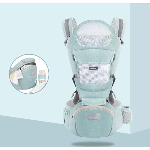 2020 Baby Carrier Waist Stool Newborn Walkers Cotton Mesh Summer Autumn Backpack Hipseat Travel Front Facing Pouch Wrap Kangaroo
