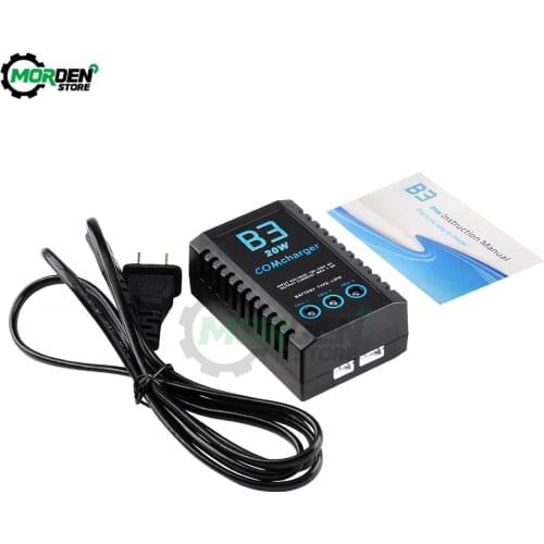 20W 1.6A Balanced Battery Charger for iMaxRC iMax B3 Pro Compact 2S 3S Lipo Power Supply Charger for RC Helicopter EU US Plug