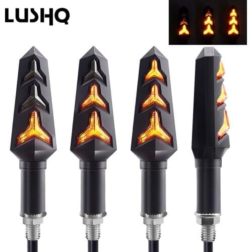 Turn signals motorcycles motos led Flowing Flashing indicators For honda pcx 150 goldwing gl1800 xr cb400sf x adv 2018 pcx 125