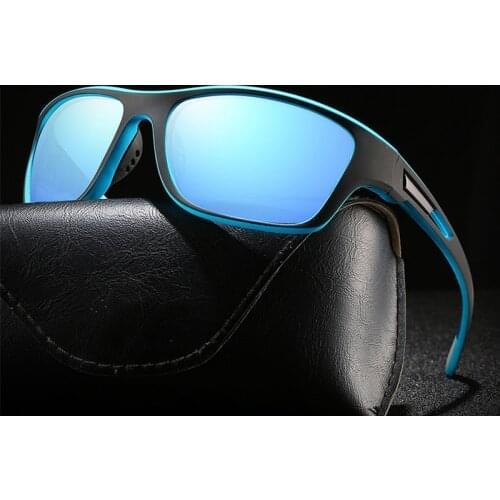 Fashion Brand Designer Polarized Sunglasses Men Women Driving Square Frame Sun Glasses Male Goggle Shades Coating De Sol