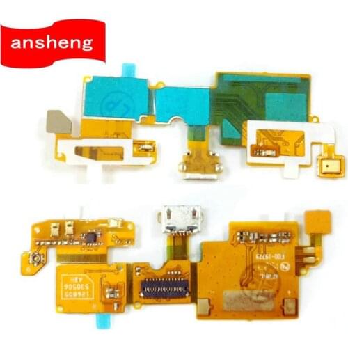 USB Charging Port Flex Cable Micro Dock Connector PCB Board For ZTE Blade V6 X7 D6 Z7 T660 Cable Board