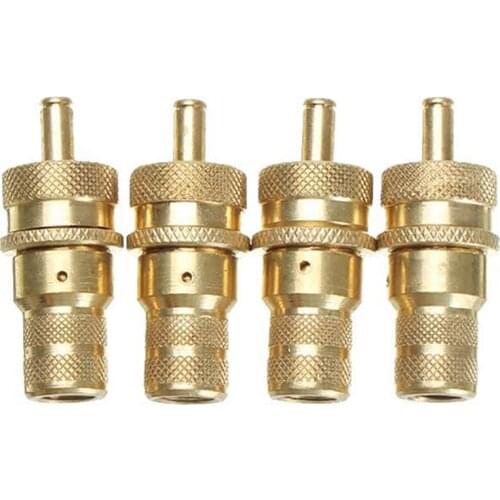 1Pcs 4WD Universal Brass Off The Road Automatic Tire Deflators Accessories Kit 6-30 PSI Adjustable Bleeder Set