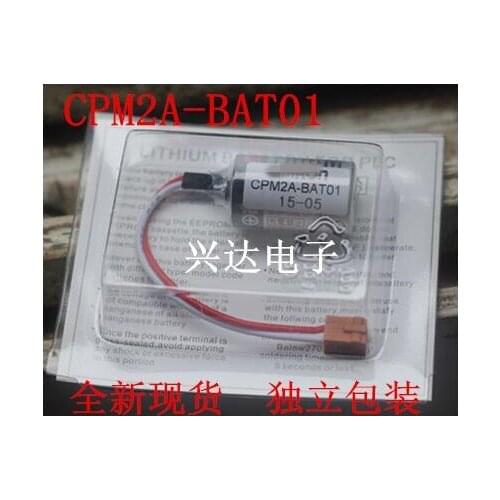 10pcs 100% Original NEW Batteries ER3V JZSP-BA01 CPM2A-BAT01 3.6V 1A PLC Battery With Plug Free Shipping