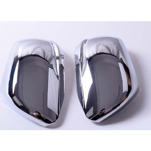 2Pcs ABS Chrome Rearview Mirror Covers Decoration For Honda CRV CR-V 2017-2018 Side Door Case Cap Frame Car Styling High Quality