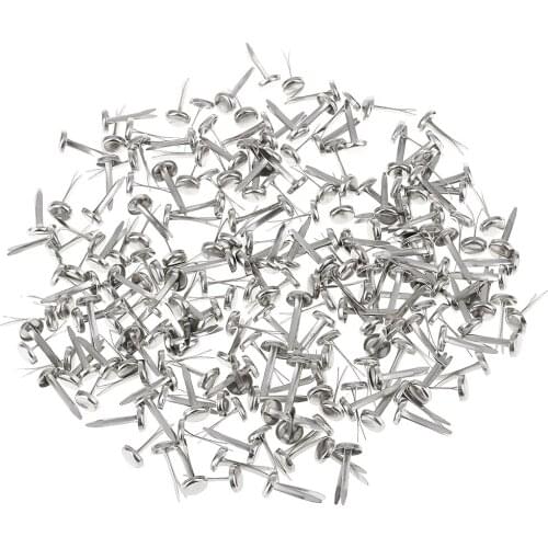 200 Pieces Children Creative Education Craft Paper Fasteners for Scrapbooking