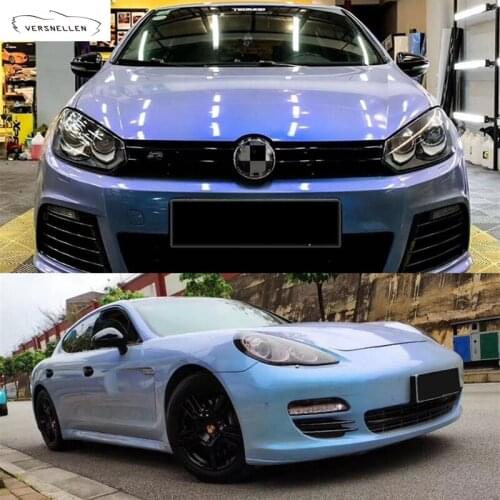 Auto PVC Full Body Magic Candy Color Flip Rock Grey Car Glossy Air Bubble Free Car Wrapping Film Vinyl