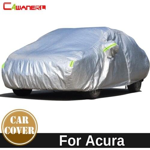Cawanerl For Acura TL TLX TSX Vigor ZDX Thicken Cotton Car Cover Sun Shade Snow Hail Rain Dust Protection Auto Cover Waterproof