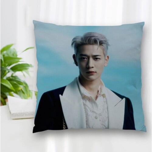 Cushion Choi Minho Actor Pattern Cover Throw Pillow Case Cushion For Sofa/Home/Car Decor Zipper Custom PillowCase