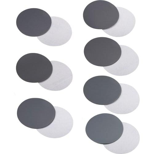 Uxcell 3 Pcs 6-Inch Hook and Loop Sanding Disc Wet / Dry Silicon Carbide 400/600/800/1000/1200/1500/2500 Grit