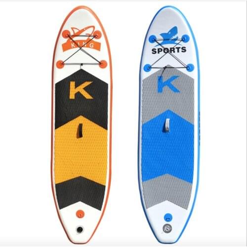 Surfboard professional thick double-layer new style single standing paddle board inflatable surfboard water ski