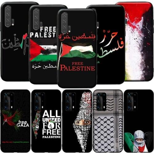 GX170 Palestine Flag for Huawei Y5P Y6P Y7A Y8P Y9A Mate 10 20 30 Pro Lite Nova 2i 3 3i 4 5 5T 7 SE P Smart Z