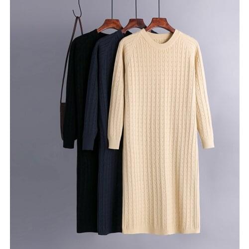 Hlbcbg Fashionable Knitted Dresses