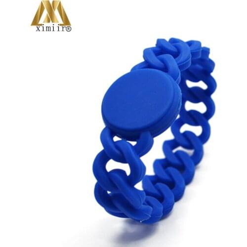 EM-04-12F Read Only 125khz RFID not Adjustable Smart Wristband Access Control Card Wrist band Bracelet Tag Can Be customized