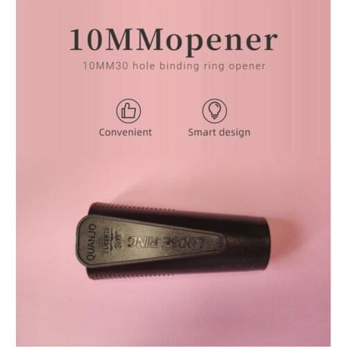 10MM binding ring auxiliary opening and closing tool 30 hole A4 loose-leaf strip supporting closing auxiliary tool for repeated