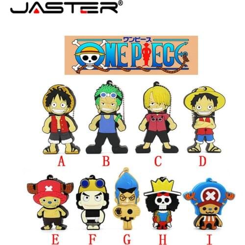 JASTER USB flash drive cartoon pendrive one piece 64GB/32GB/16GB usb stick hot sale flash memory stick free shipping flash card