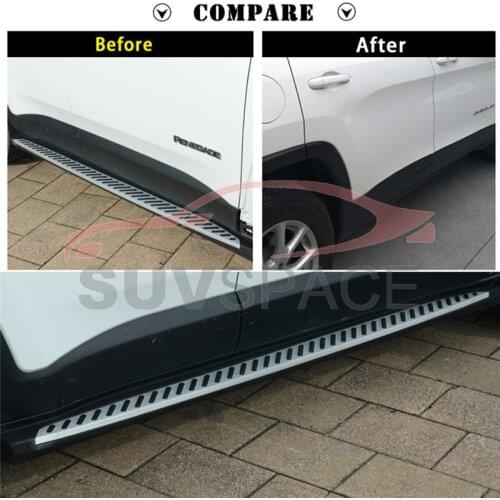 New Style High quality FIT for Jeep Renegade 2015-2020 running board side step nerf bar