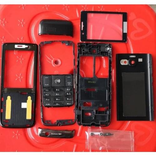 PHIXFTOP original All housing for Philips X623 Mobile front+center housing+battery cover+keypads for Xenium CTX623 phone