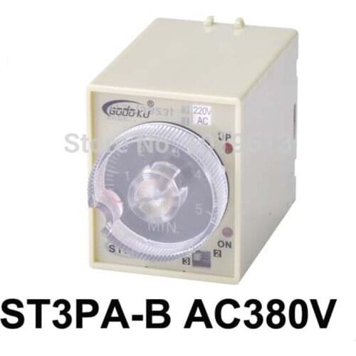 Time delay relay 380v timer relay ST3PA-B