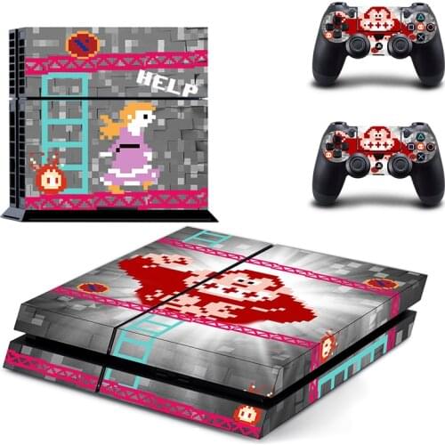 Game Style PS4 Skin Sticker for Playstation 4 Console & 2 Controllers Decal Vinyl Protective Skins Style 3