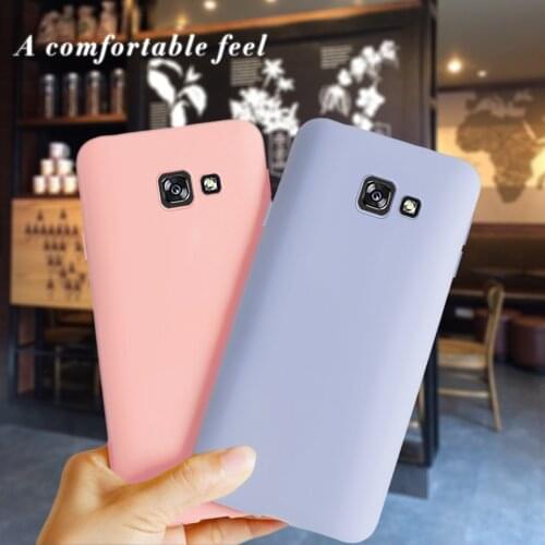 Colorful Fashion Case For Samsung Galaxy A5 2017 Cover A520F A5200 Soft Silicone Funda Capa For Samsung A5 2017 Slim Candy Coque