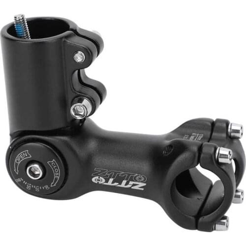 ZTTO Adjustable Bicycle Stem Extender Aluminum Alloy Mountain Bike Handlebar Stem Riser 80x31.8mm Bike Handlebar Stem Riser
