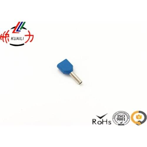 1000pcs Insulated ferrules-twin wire end sleeve terminal TE4012 AWG 2x12