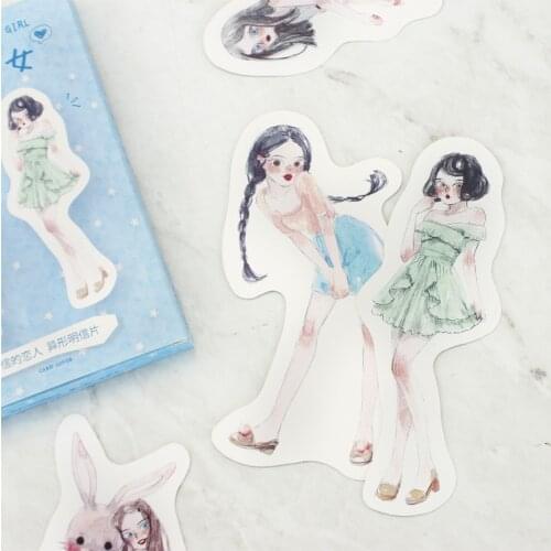 30 Sheets/Set Romance Of A Teenage Girl Postcard/Greeting Card/Message Card/Birthday Letter Envelope Gift Card