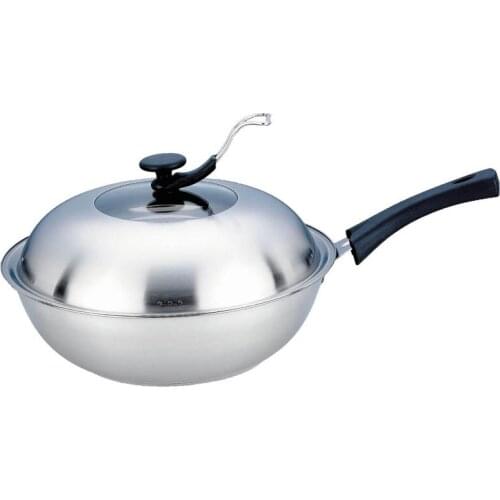 32CM COOKING POT NO COATING NON-STICK KITCHEN UTENSIL WITH STAND COVER