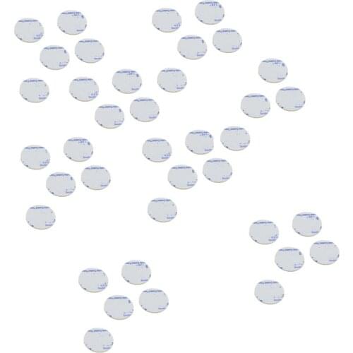 50pcs Auto Double-sided Tape Round Movable Seamless Decal Sticker Car Accessories