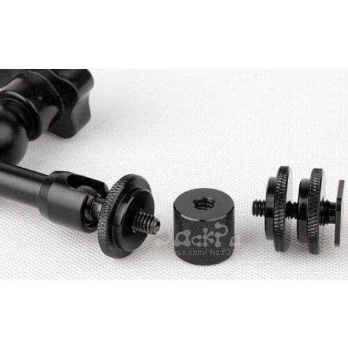 5PCS Photo Studio Accessories DSLR Rig LCD Monitor Mount Flexible Magic Arm 7Inch (290mm)