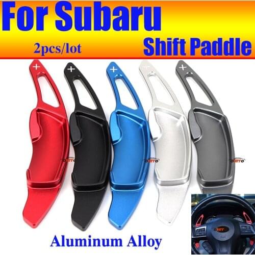 Aluminum Alloy Fit for LEGACY XV FORESTER OUTBACK BRZ IMPREZA 2pcs/lot Car Steering Wheel Shift Paddle Extened Shifter Accessory