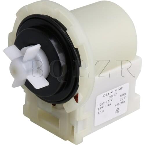 BQLZR 11x7.5x10cm Plastic Washer Drain Pump Washing Machine Replacement for Whirlpool 8540024 W10117829