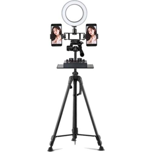 200x130MM Sound Card Tray Live Broadcast Microphone Rack Stand Phone Clip Holder