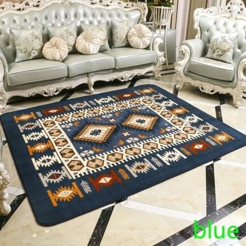 Fashion Home Living Chinese Welcome Flower Mat Non-slip Mat Living Room Comfortable Carpet Mat Soft Floor Carpet Anti-skid Rugs