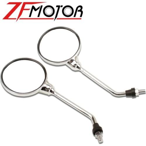 Motorcycle rearview mirror Chrome Rear View Glass Side Mount Mirrors for Honda CB Hornet 600 900 CB600 CB900 X4 CB1300