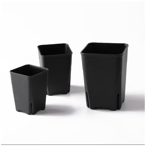 Good quality Flowerpot plastic,white color/black color,garden gardening supplies,basin square