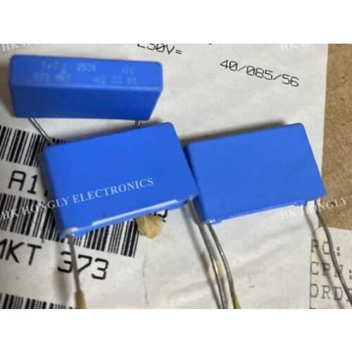 10PCS 1u0 K 250V 373 MKT MKT373 1.0UF K=10% 105 P=22.5MM FILM CAPACITOR