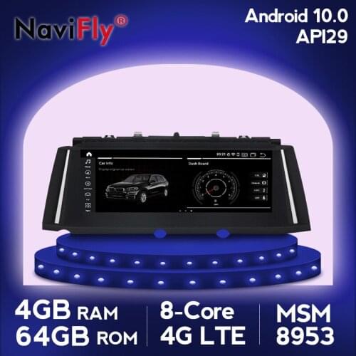Top! 4G LTE 4GB Android 10.0 Car dvd gps for BMW 7 series F01 F02 CIC NBT system Auto multimedia smart head unit car PC