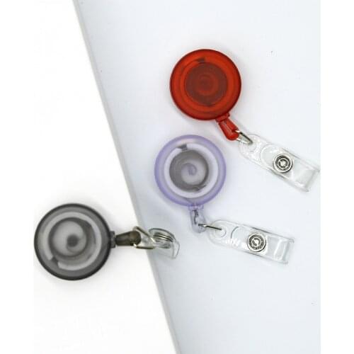 1pcs ID Card Business Credit Card Work Card Badge Holder Retractable Badge Reel Office Student Card Cover Bag Accessories