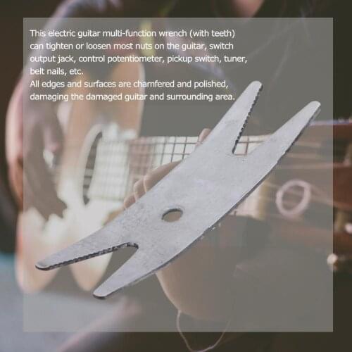 1PCS Original ESP Guitar Bass Steel Multi-tool Spanner Guitar For Bass For Tightening Knob Wrench Tuner Jack Pots Part Swit U8C9