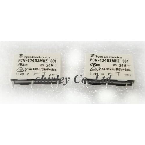 Free shipping 50pcs 100% new original PCN-124D3MHZ-001 PCN 124D3MHZ 001 5A 24V (Need other type of relay, please contact us )