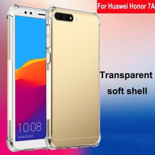 Coque For Huawei Honor 7A Case Soft Transparent TPU Airbag drop Cover Phone Cases For Honor 7A 7 A AUM-AL00 back Phone shell