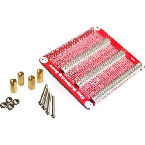 For Raspberry PI GPIO expansion board breadboard Easy multiplexing board one to three With screw For Raspberry PI 2 3 B B