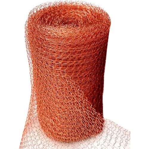 12.7x60cm Pure Copper Mesh Filtering Net Copper Mesh Rodent Copper Net Woven Filter Sanitary Food Grade