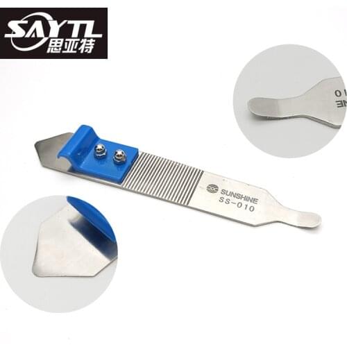 SAYTL Dual Ends Stainless Steel Disassemble Open Frame Tools For iPhone iPad Samsung Anti-slip Design Mobile Phone Repair Tool