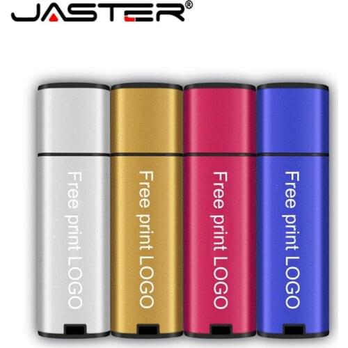 JASTER USB flash drive pen drive 64GB 32GB 16GB 4GB cute plastic rod flash disk memory stick gadget pendrive photography gift