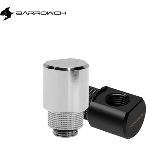 Barrow 'G1/4' thread 90°Rotary Adapter 360 Rotary Fitting Connector